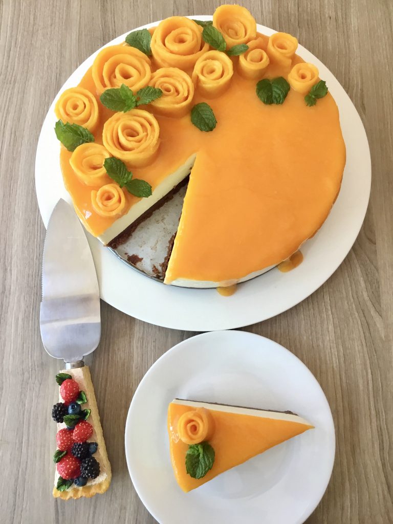 Mango cheesecake 6