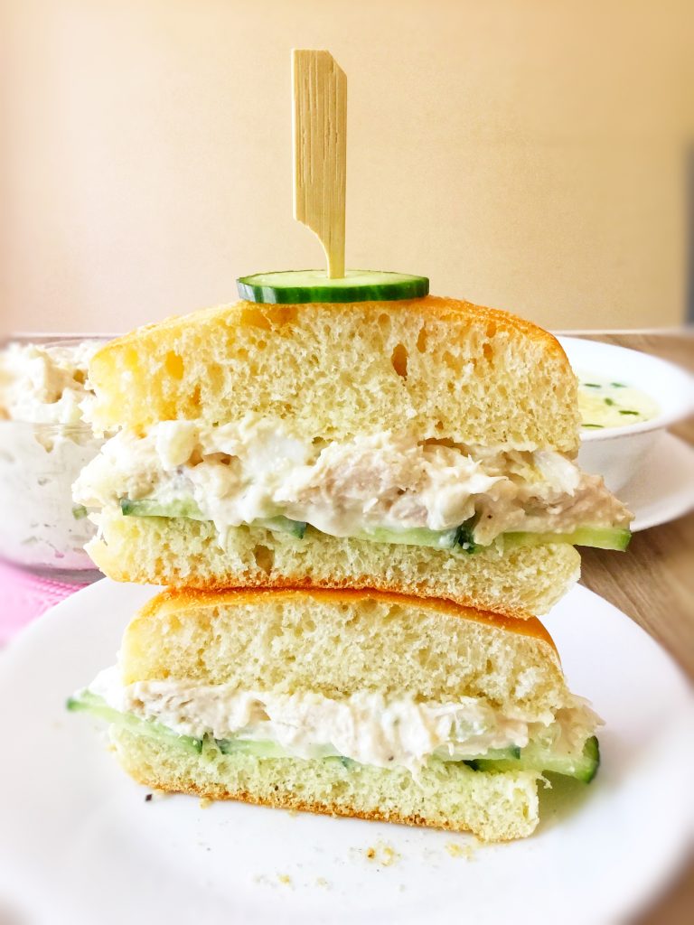 Chicken salad sandwich 3