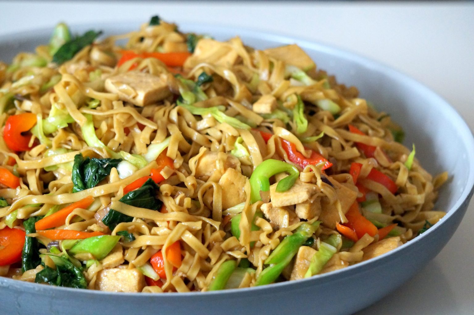 Quick and Easy Tofu Chow Mein - PinoyBites