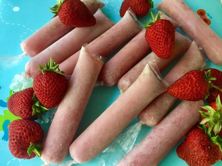 PinoyBites Super Easy and Smooth Strawberry Ice Candy PinoyBites