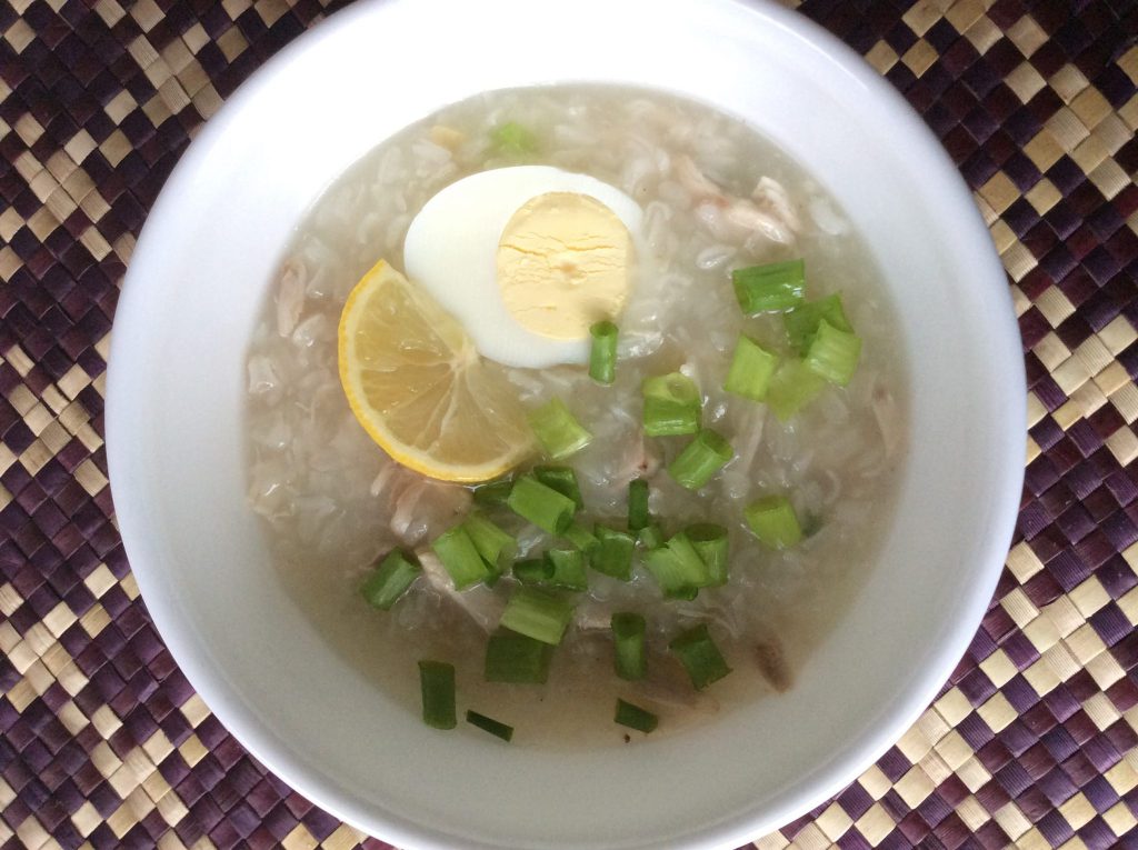 lugaw - filipino breakfast