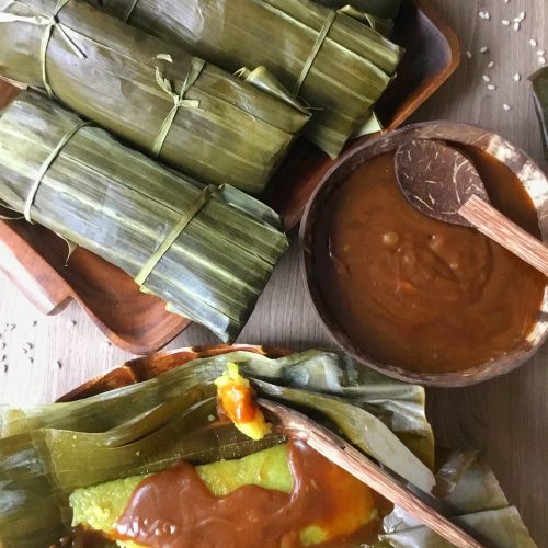 PinoyBites | Suman sa Lihia ( Rice Cake with Sweet Coconut sauce ...