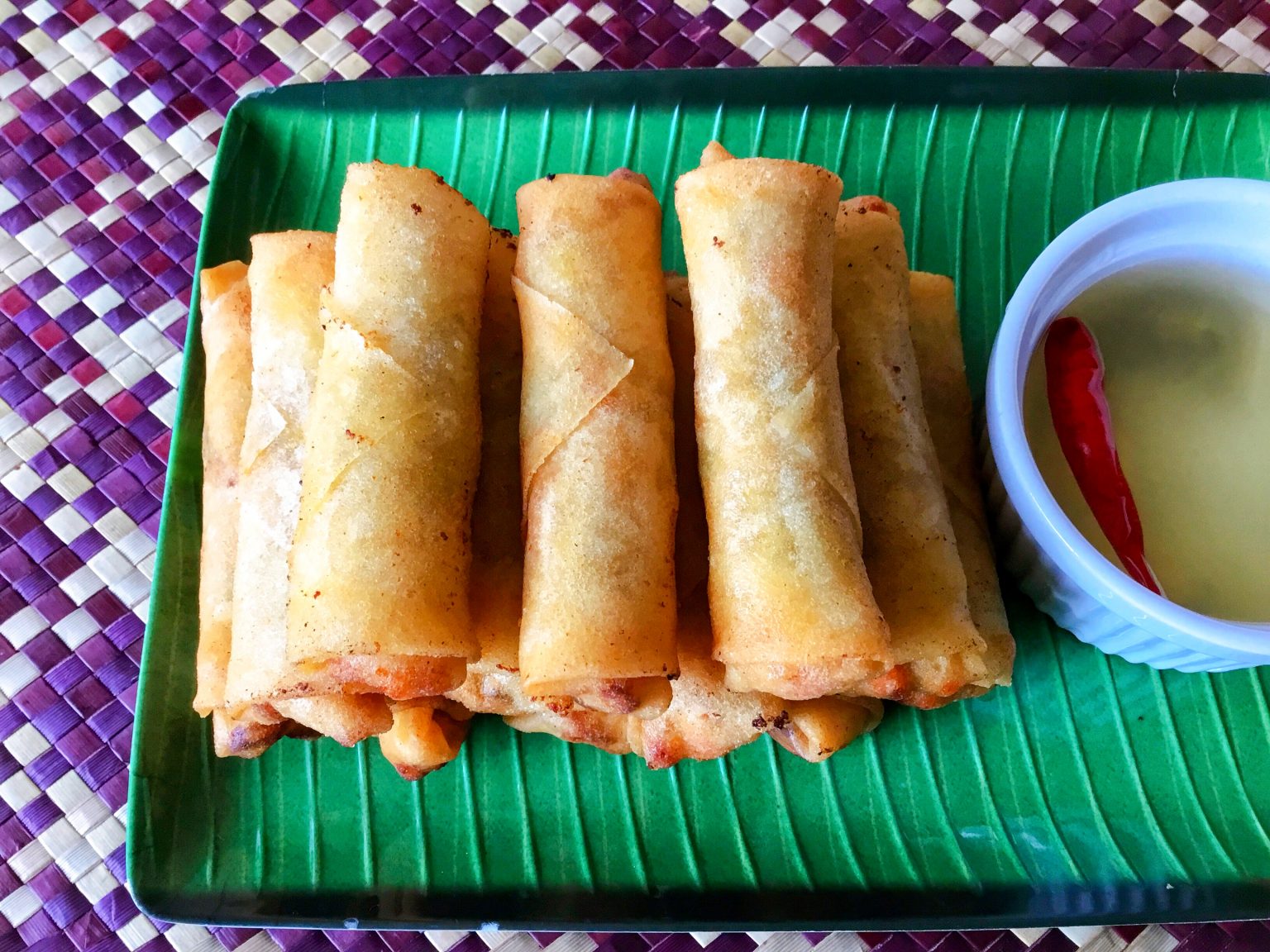 PinoyBites Lumpiang Gulay with Dried Alamang PinoyBites