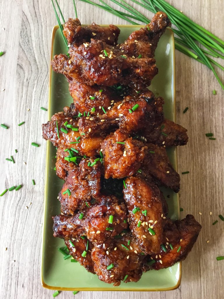 PinoyBites Crispy HoneySoy Glazed Chicken Wings PinoyBites