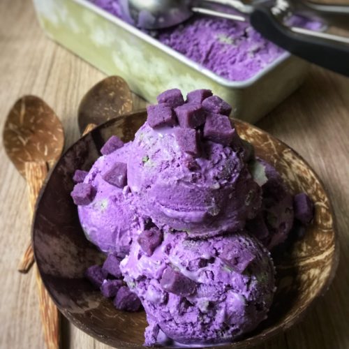 ube macapuno ice cream