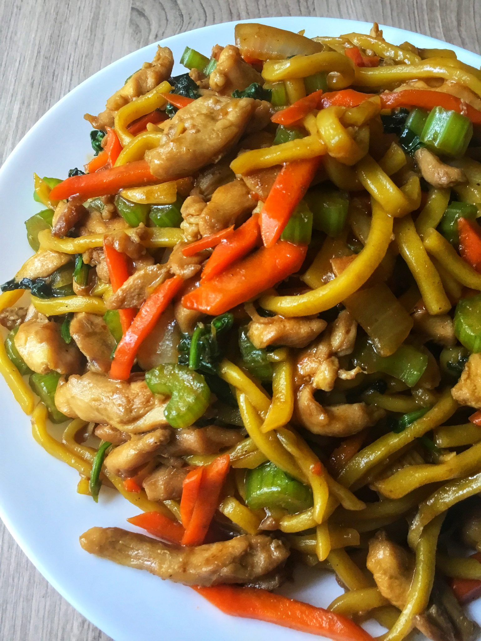 PinoyBites Stir fried (Lomi) Noodles PinoyBites