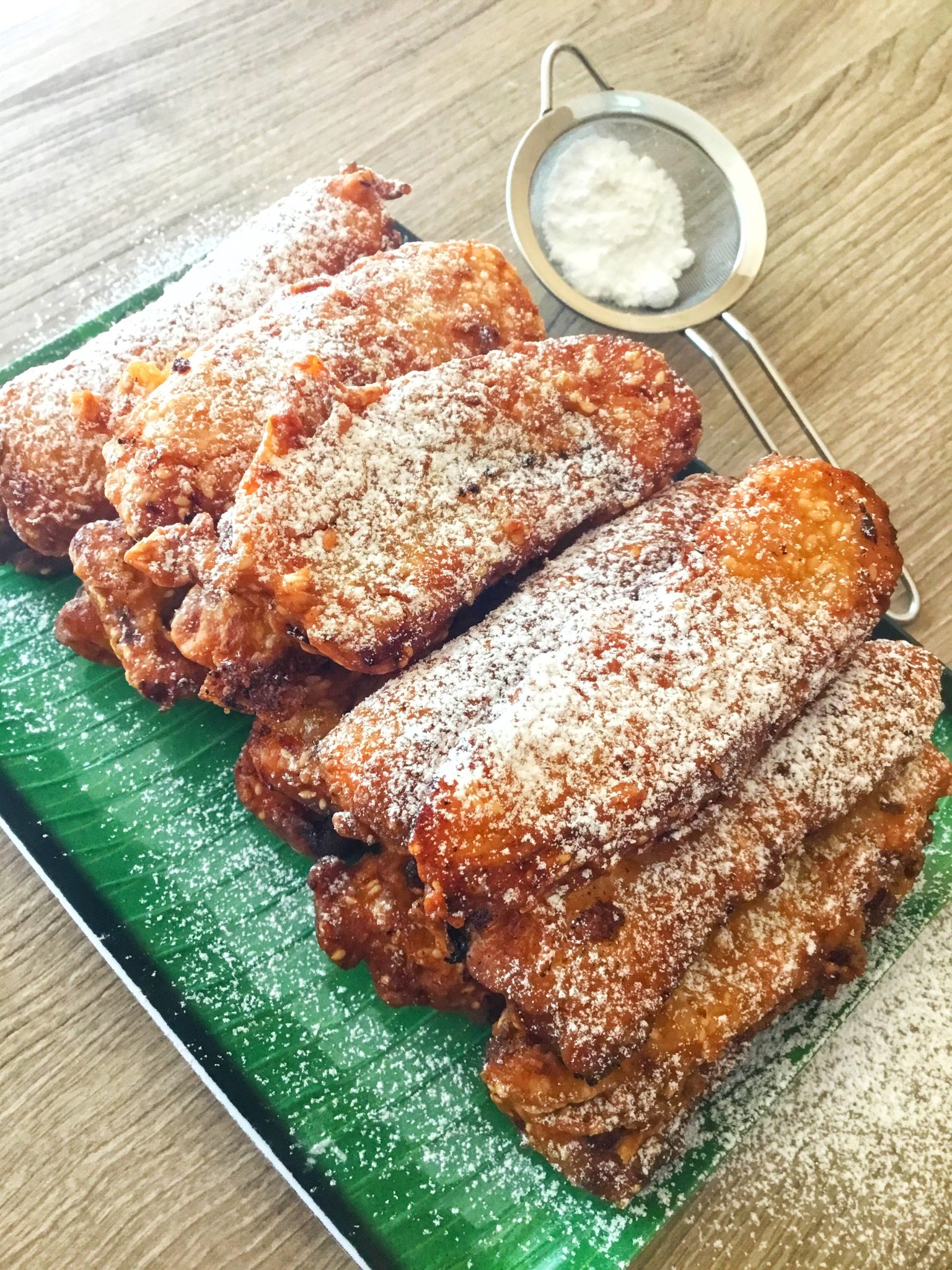 PinoyBites | Extra-Crunchy Banana Fritters (Maruya) - PinoyBites