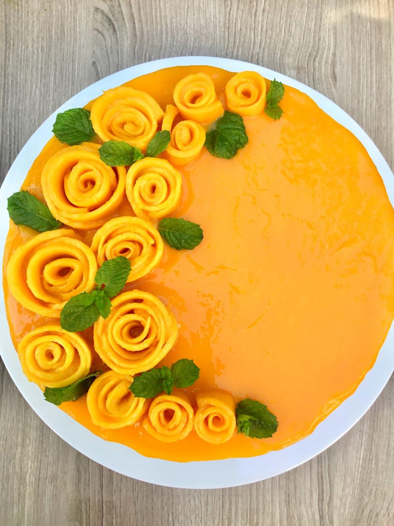 Mango cheesecake 4