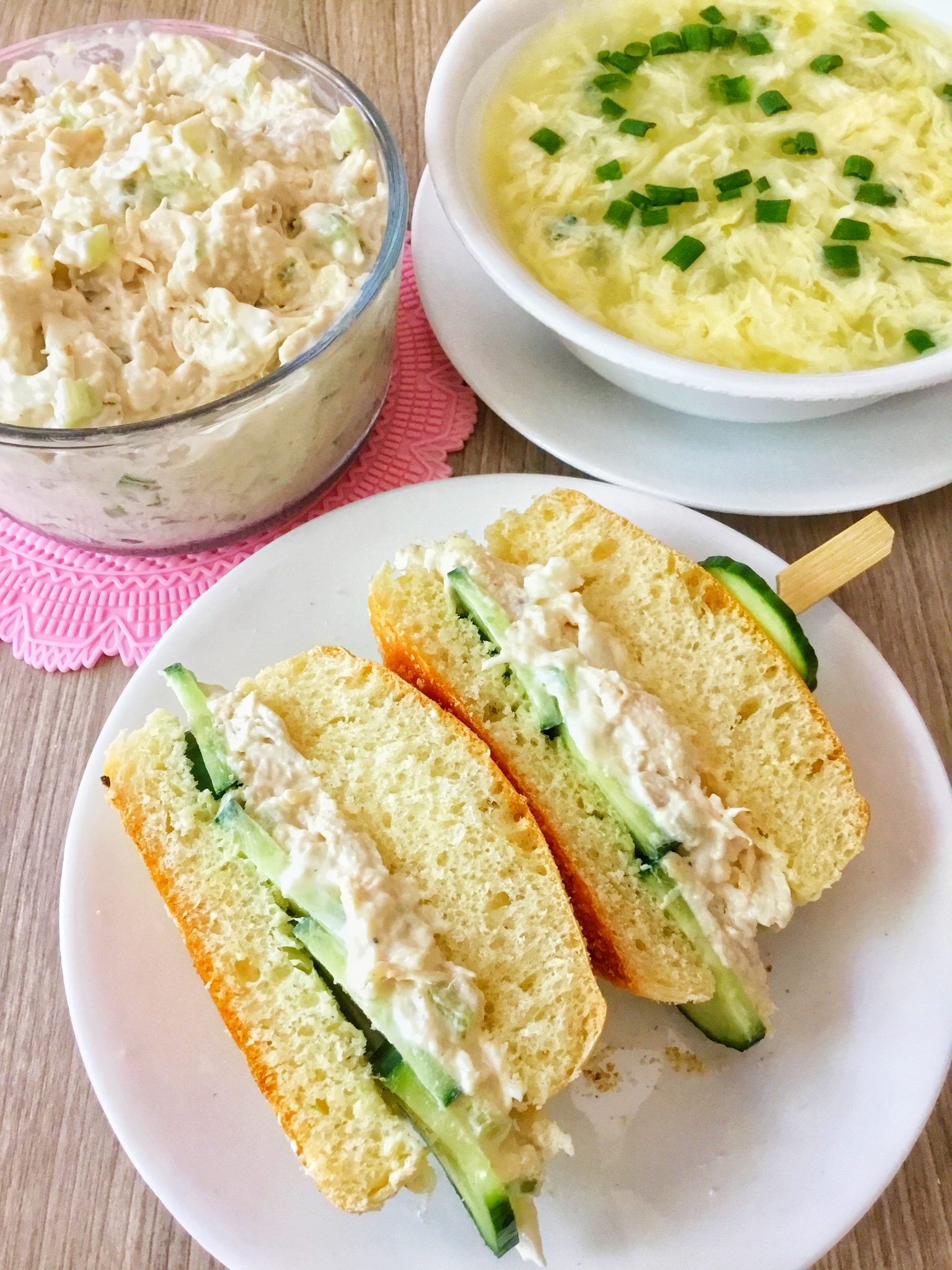 PinoyBites Chicken Salad Sandwich (Kidfriendly) PinoyBites
