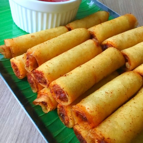 PinoyBites | Crunchy Lumpiang Shanghai (Pork Spring Roll) - PinoyBites