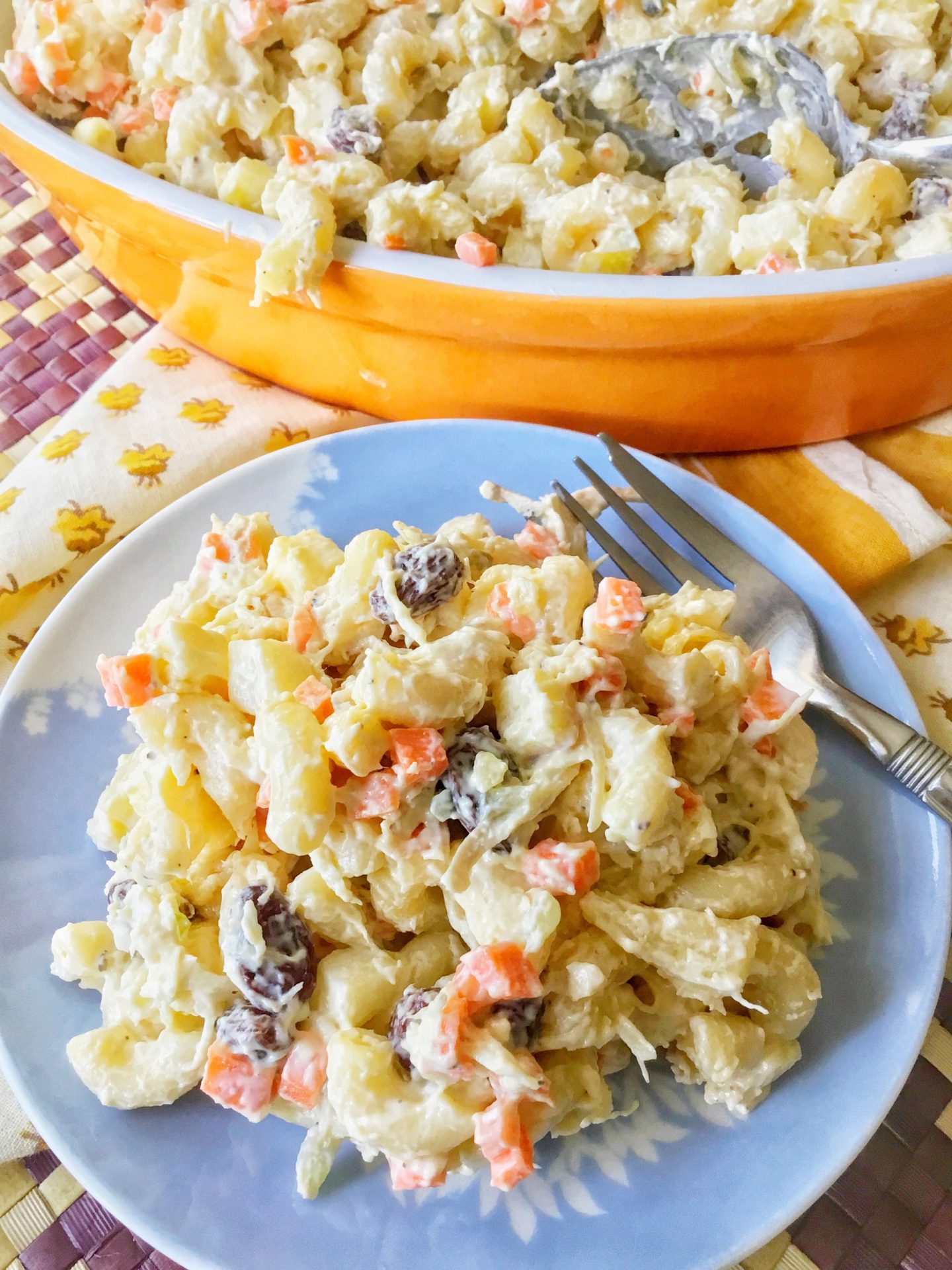 PinoyBites | Chicken Macaroni Salad (Filipino-Style) - PinoyBites