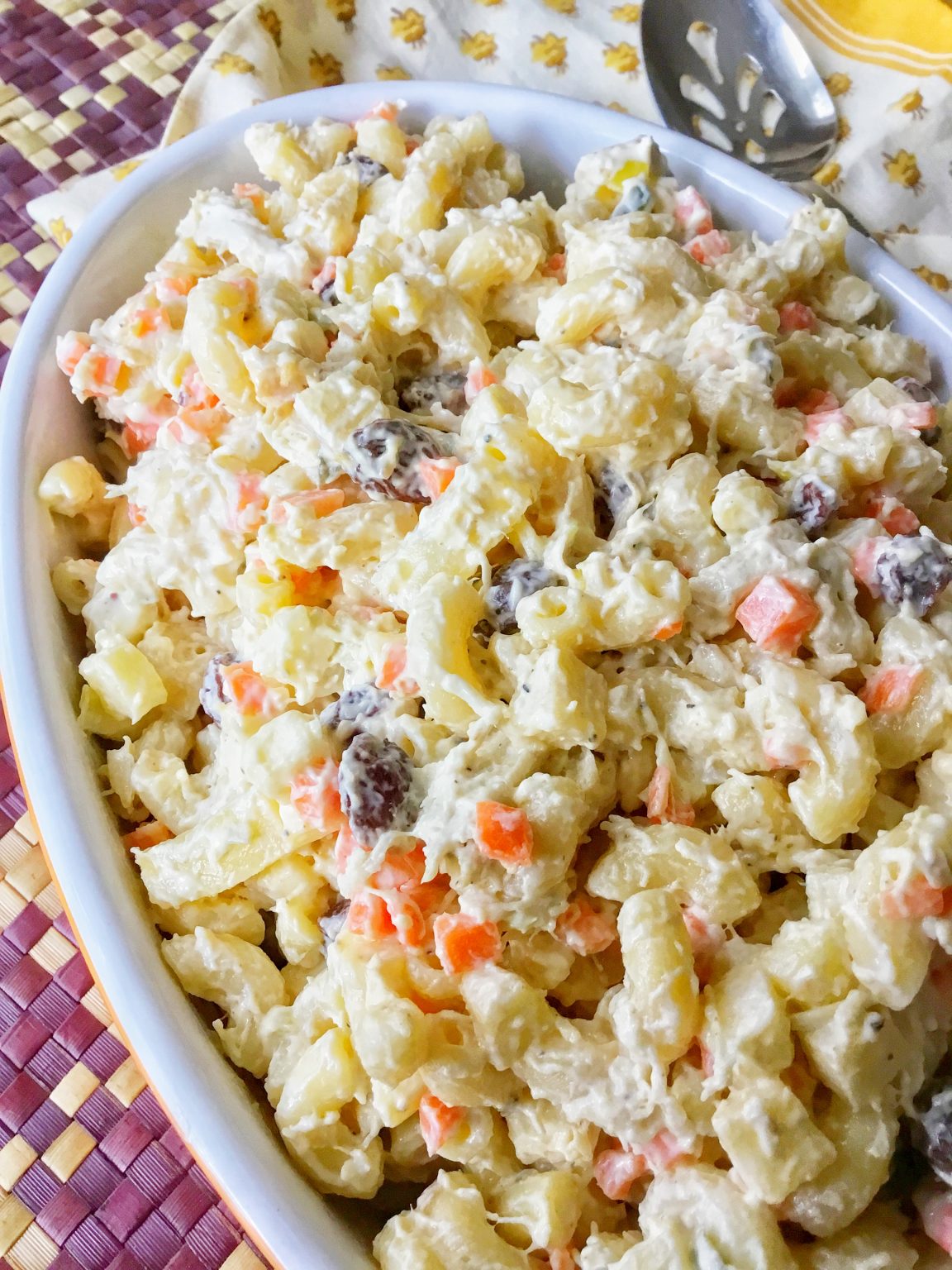 PinoyBites Chicken Macaroni Salad (FilipinoStyle) PinoyBites