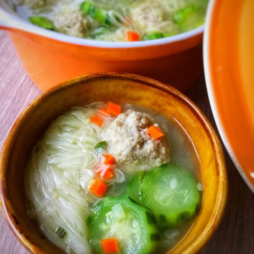 Almondigas (Meatball Noodle Soup) - PinoyBites