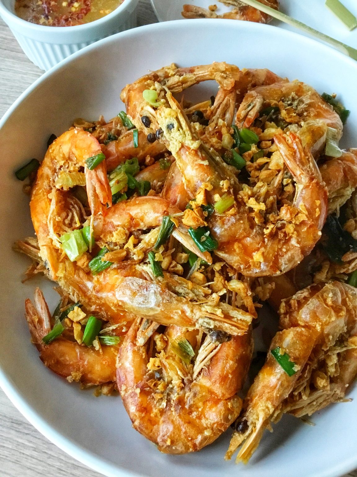 PinoyBites | Crispy Garlic Shrimp - PinoyBites