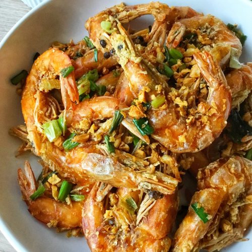 Crispy Garlic Shrimp 4