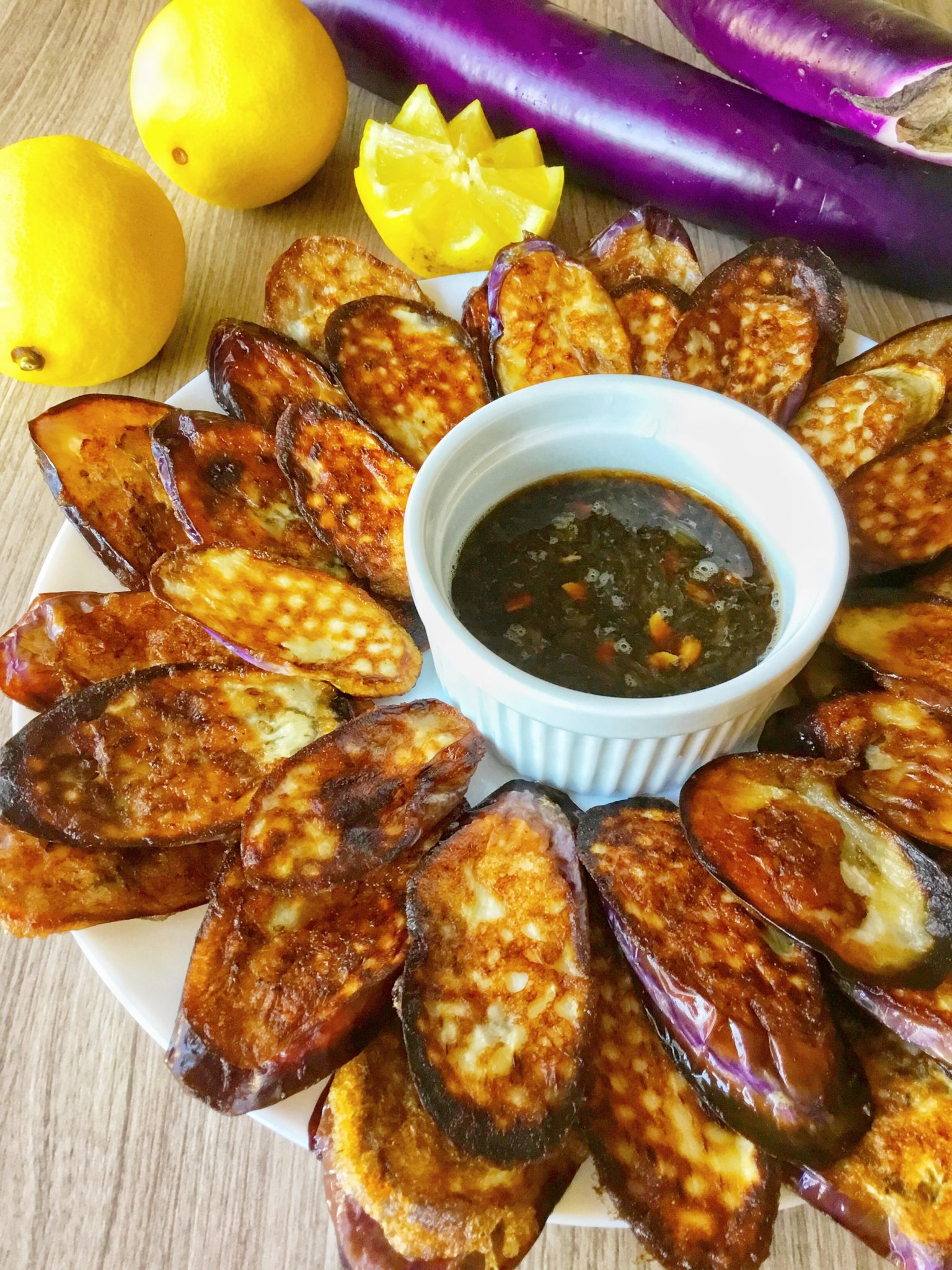 PinoyBites Fried Eggplant Using Less Oil (Not Greasy) PinoyBites