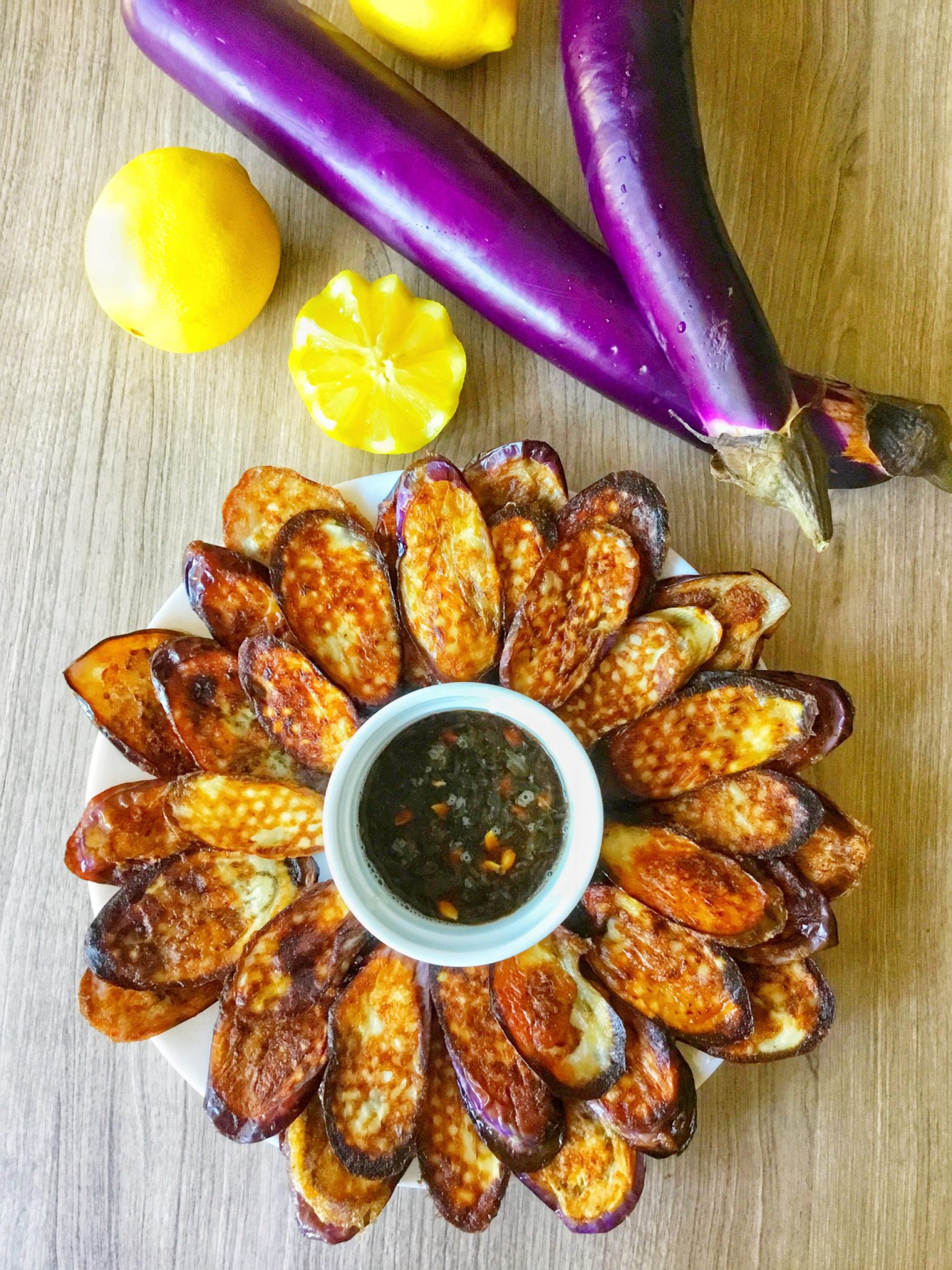 Fried Eggplant Using Less Oil (Not Greasy) PinoyBites