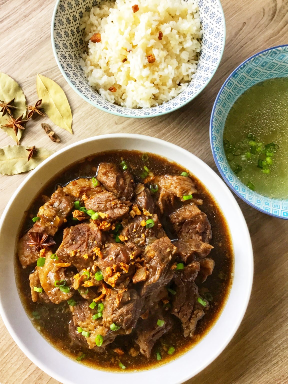 PinoyBites Beef Pares (Beef Brisket Stew Instant Pot or Stovetop