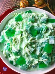 Buko Pandan (Coconut-Pandan Jelly Salad) - PinoyBites