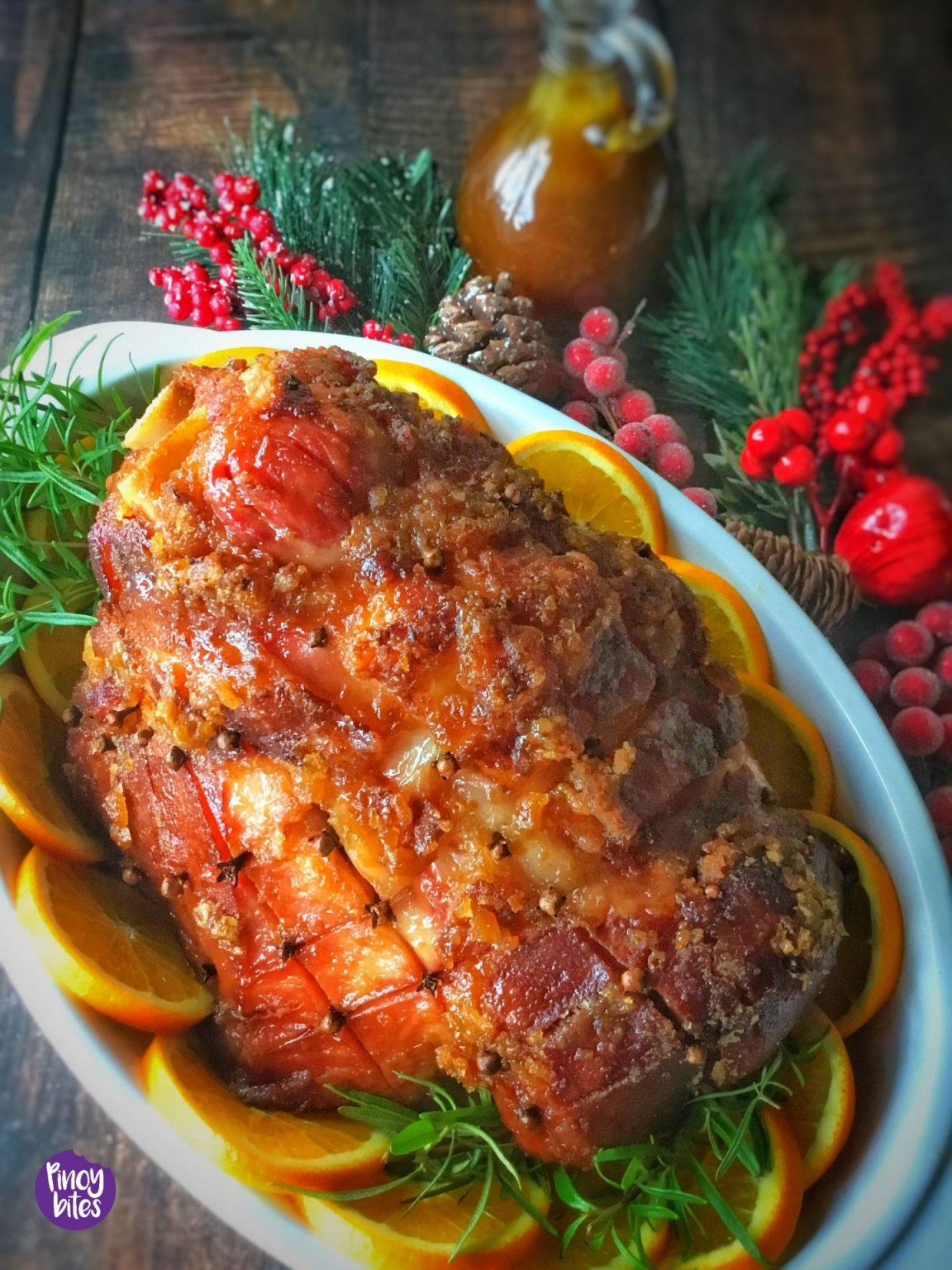 Filipino Ham With Pineapple Brown Sugar Glaze Pinoybites