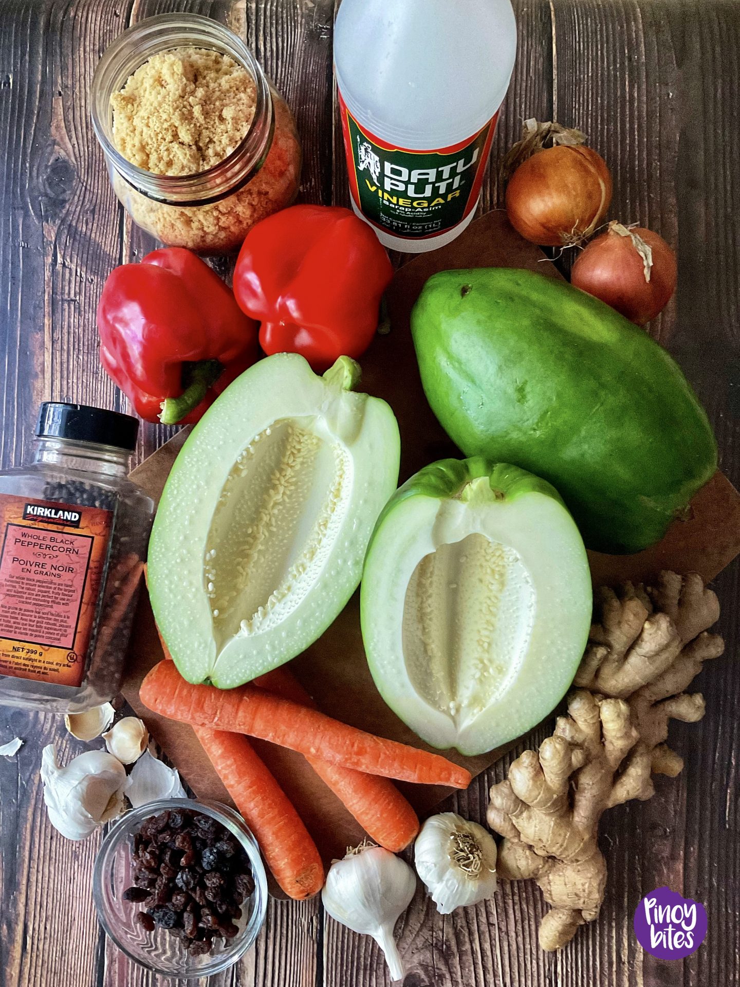 Atchara (Pickled Papaya) PinoyBites