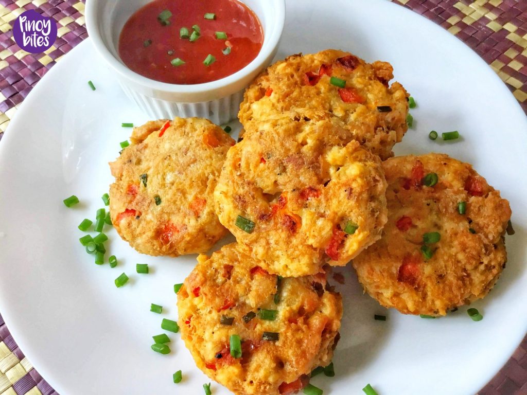 Skyflakes-Crusted Tuna Fritters - PinoyBites